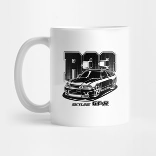 Skyline R33 GTR (Black Print) Mug